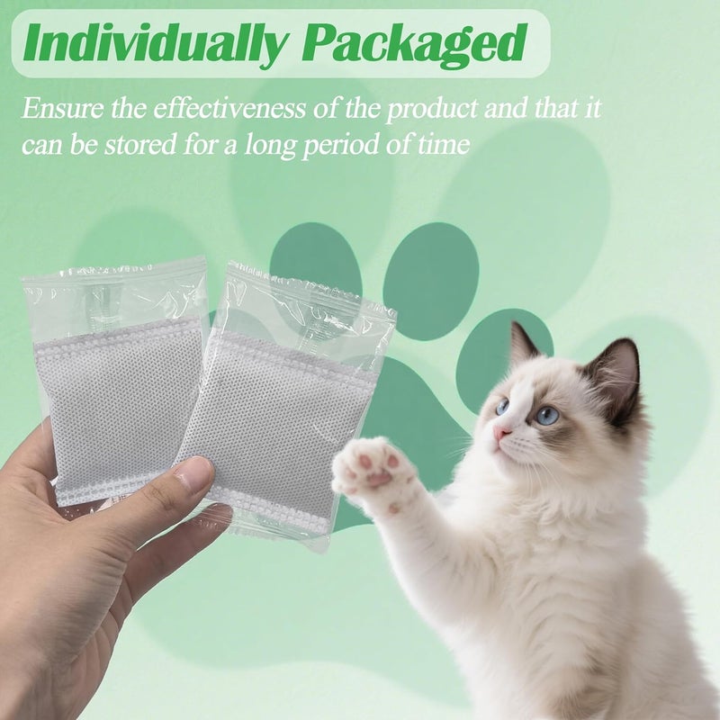 NEWKEY 12 Pack Odor Remover Refills for Hooded Cat Litter Box, Activated Charcoal Filters Replacement, Odor Eliminator for Automatic Litter Box, Activated Carbon Filters for Pet Odor, Keep Home Fresh - Image 5